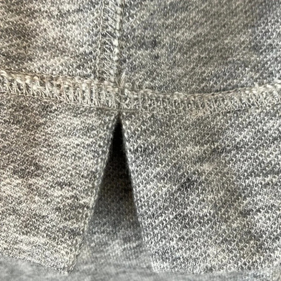 J.CREW Factory Sweatshirt Dress Heather Grey Marled Long Sleeve Preppy Size XS - Picture 5 of 11